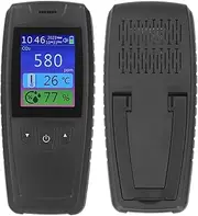 Carbon Dioxide Detector 3 in 1 Indoor Air Quality Monitor Indoor Portable CO2 Monitor, Temperature, Humidity and Air Quality Tester