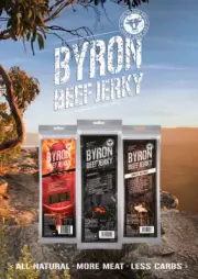 5 Bags of the Byron Beef Jerky chilli range!