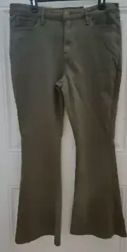 SO GOODS FOR LIFE Girls High Rise Flare Jeans! NWTs - 9(29"W) Olive Color