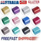Glitter HTV Heat Transfer Vinyl Rolls: 10inch Wide PU Iron on Vinyl for T-Shirts