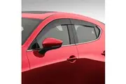 Genuine Mazda 3 BP 19 Hatch Weathershields Side Window Vent Visors BEMFV3700