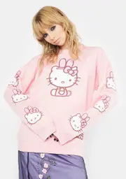 [NGOrder] Hello Kitty Bunny Crewneck Sweatshirt