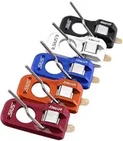 Archery Arrow Rest Recurve Bow Magnetic Arrow Rests Aluminum Alloy Left/Right Hands Adjustable Outdoor Shooting Hunting Accessories
