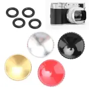 Concave Shutter Release Button Rubber Ring for Fujifilm Leica Nikon Canon G