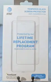 AT&T tempered glass screen protector for iPhone SE (20-22) / 8 / 7 4513N