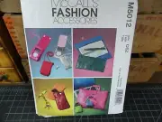 McCall Sewing Pattern M5012 Uncut Wallet Checkbook Cover Laptop Eyeglasses Case