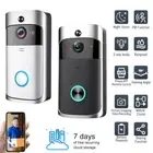 Wireless WiFi Video Doorbell Smart Door Ring Security Intercom Camera Bell 720P