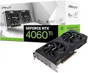 PNY nVidia Geforce RTX 4060 Ti 8GB Verto Dual Fan DLSS 3 Graphics Cards