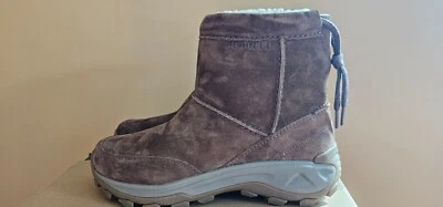 NEW MERRELL WINTER PULL ON Suede Boot J004557 Earth Brown MENS SZ 9.5 US 9 UK