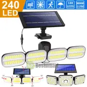 Solar Spot Light Motion Sensor Outdoor Floodlight Lampara Solares Luces De Calle