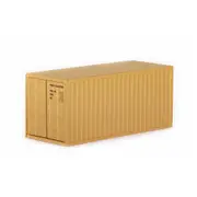 Conrad 1:50 Scale 20' Shipping Container CAT Yellow Model