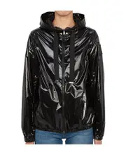 Herno Logo-Patch Zipped Hooded Jacket IT40,IT44,IT42 Black