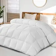 DreamZ All Season Microfiber Quilt 250GSM Siliconized Fiberfill Bedding Doona Duvet Throw Blanket Cover Summer Winter, Machine Washable, for Sleeping, with Storage Bag (Single:140cm x 210cm)