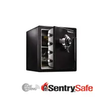 在飛比找Yahoo奇摩購物中心優惠-Sentry Safe 機械式密碼鎖防火防水金庫 SFW12