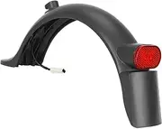 Buziba Scooter Rear Fender with Tail Light for Xiaomi M365/1S/Pro/Pro2 Electric Scooter Replacement Accessories Rear Mudguard Bracket