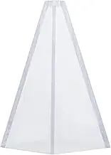 TEHAUX 1Pc Solid Geometrical Candle Mould Scented Home Candle Making Mold Plastic DIY Mould Accessory Pyramid Shape