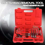 12pc AIR BAG REMOVAL TOOL SET REMOVER TORX TAMPERPROOF VW AUDI BMW MERCEDES KIT