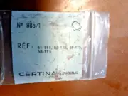 certina crystal N 985/1 ref 51-115 ,53-115 ,56-115 , 58-115 orginal - old stock