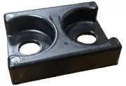 FR Plastic Furniture Connector Mounting Bracket 10pc
