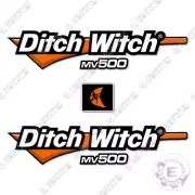 Fits Ditch Witch MV500 Decal Kit Vacuum Excavator - CUSTOM! - 7 YEAR 3M VINYL!