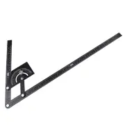 0-180 Degrees Angle Finder Protractor 230*500MM Measuring Ruler Marking Gauge Woodworking Tool Metal Measuring Tools