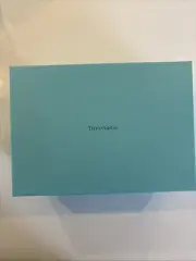 Tiffany & Co Stemless Crystal Wine Glasses 20 oz Set of 2 Made in Italy