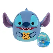 Squishmallows Disney Stitch Eating Cookie 6.5 inch Plush