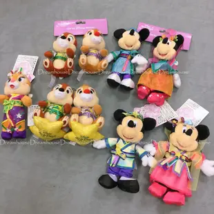 東京迪士尼 2016 2017 絕版 七夕限定 米奇 米妮 克莉絲 奇奇蒂蒂 吊飾娃娃
