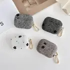 For AirPods 4th 3rd 2nd Gen Soft TPU Case with Keychain Cute Flower Floral Cover