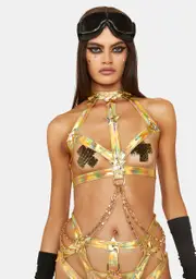 [Club Exx] Wrath Of Goddess Harness Top
