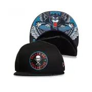 Sullen Art Collective Blaq Magic Snapback Cap MMA UFC Tattoo Art Hat