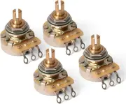CTS Audio Taper Pro Guitar Control Pots, Split shaft, 500K-ohm (CTS #450S...