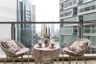 雙子星大樓的3臥室公寓 - 1500平方公尺/3間專用衛浴Elysees Shanghai suite 3 Marc Residence KLCC 100m