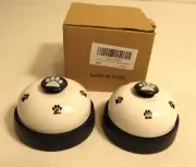 Comsmart Dog Training Bell, Set of 2 Dog Puppy Pet Potty Training Bells, Dog Cat