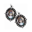 Bristol Novelty Fortune Teller Dangle Earrings (BN5945)