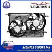Fits Buick Enclave Chevy Traverse GMC Acadia Radiator Cooling Fan Assembly (for: Chevrolet)
