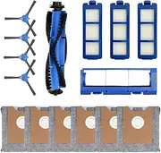 Replacement Parts Compatible with eufy Robovac Clean G35+ G40+ G40 Hybrid Accessory kits with 6-pack Dust Bag, 4 Side Brushes, 3 Filter, 1 Roller Brush, 1 Brush Guard