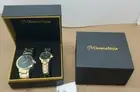 Chrono style watches for his & her Gift Set