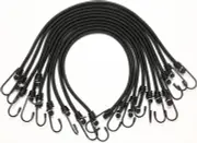 Bungee Cord Heavy Duty with Hooks, 1/4 Inch Inchx18 Inch Inch Bungee Cords Strap
