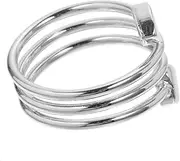OATIPHO Ring Spiral Finger Magnet Toy Sterling Silver Heart Circulation Adjustable Finger Helix Jewelry Jewelry Girl Finger Heart Finger Teen Girl Jewelry Toy Golden Copper