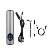 Cordless Tyre Inflator Portable Compressor Digital LED Car Bike Air Pump 12V E