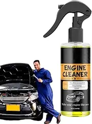 Car Engine Cleaner, Car Care Engine Degreaser, Safe & Effective Engine Oil Cleaner for Engine Compartment, Oil System Cleaner Degreaser Automotive