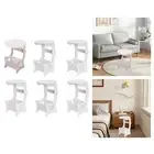Small Round Side Table Minimalist End Table for Couch Living Room Bedroom