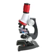 Kid Toy Microscope Science Kit 100X 400X 1200X Educational Lab Magnification Age 5 to 10 Years
