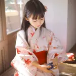 COSPLAY 服裝 日本兒童和服 日式浴衣女童連衣裙 演出服 攝影道具服裝 日式浴衣連衣裙 COSPLAY 服裝