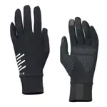 FRONTIER THIN WARM GLOVES 保暖長指手套 (黑) 單車軟殼保暖抗水手套 可滑手機