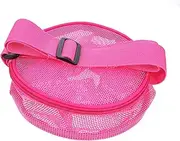 WEKAMOS Boys and Girls-Friendly Mesh Beach Bag Storage Pouch for Shells Great for Beach Swimming Outdoor Fun