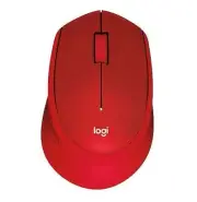 Logitech M331 SILENT PLUS Wireless Mouse RED DPI (Min/Max): 1000± 1-Year Limit