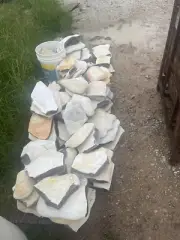 12 Pounds Of High Quality Georgetown Flint ( Whole Rock) Flint Knapping