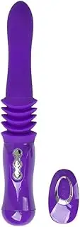 Maia Monroe - Purple 38 cm USB Rechargeable Thrusting Vibrator
